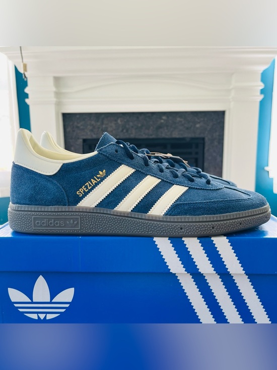 adidas Other - adidas Handball Spezial Men's Suede Low Top Sneakers Night Indigo IF7087